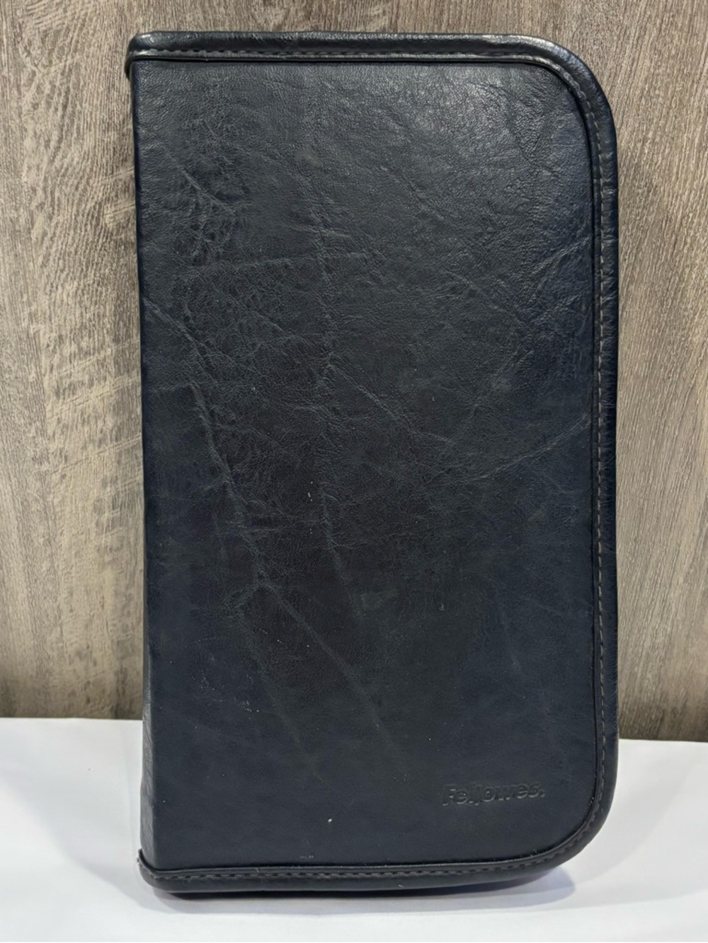 Fellowes Black Leather CD Case + 44 Disc Bundle - 35 Original Albums & 9 Mixes